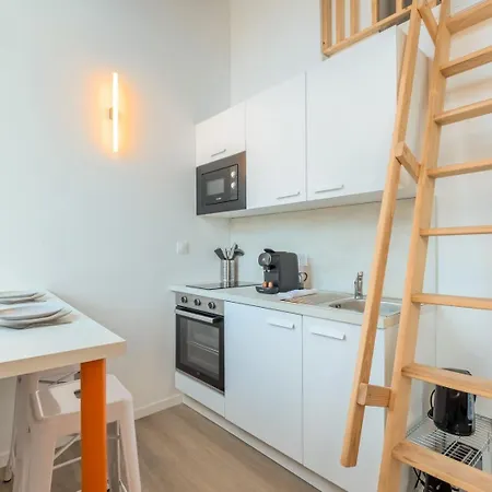 Pour Deux Personnes En Mezzanine Apartment Villeneuve-d'Ascq